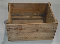 Vtg Wood Crate