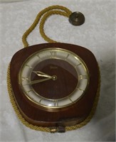 1950's Teak Wall Clock "Gloria"