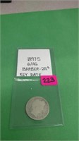 1897-S Barber Quarter  G/AG Key Date