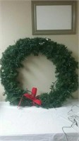 3' Light Up Christmas Wreath - Working