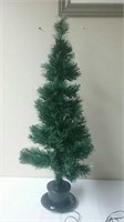 3' Fiber Optic Christmas Tree - Working