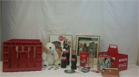 Box Lot Of Coca-Cola Collectibles