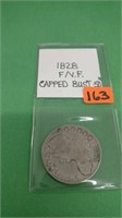 1828 Capped Bust 50 cent F/V.F.