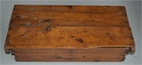 Antique Pine Crate With Lid