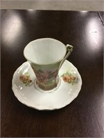 German tea cup and saucer