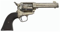 Wolf & Klarr Engraved Colt Model 1873 SAA .45