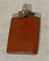 Vtg Leather Bound Flask (England)