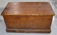 Antique 5 Board Pine Blanket Box  Dovetailed