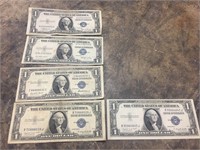 1935 Blue Seal Silver Certificates