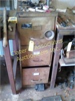 File cabinet and contents
