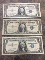 1957 Blue Seal Silver Certificates
