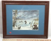 Framed Signed Waterfowl Artwork - Print