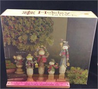 Holiday by Kirkland's Wood Snowman Figures