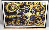 Doctor Who Framed Lithograph