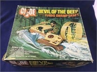 Box and Contents For GI Joe Devil of the Deep