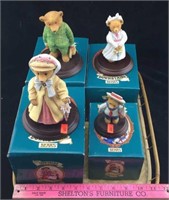 Upstairs-Downstairs Bears Figures