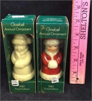 Goebel Annual Ornaments - 1980 Third Editions
