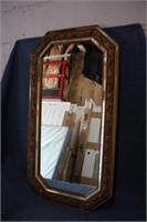Vintage Ornate Wood Mirror - Illinois Moulding Co.