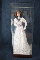 Doll In Music Box Glass Case