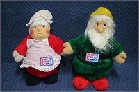 3 Pepsi Stuffed Christmass Figures