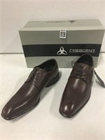 CRESCENT BROWN MENS LEATHER SHOES SIZE 6