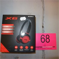 Trådløse høretelefoner, X6