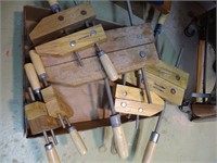 Wood clamps.