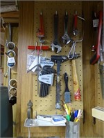 Cabinet of tools.