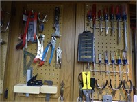 Cabinet of tools.
