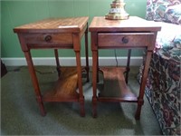 Pair of end tables.