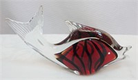 Tropical Fish Art Glass