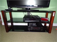 Stereo and Television stand.