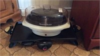 Electric Steamer And Rival Griddle