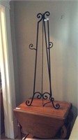 Cast Metal Easel  50 Inches Tall