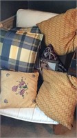 Grouping Of Throw Cushions