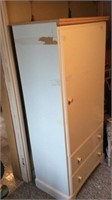 Single Door Storage Cupboard With Two Drawers 29