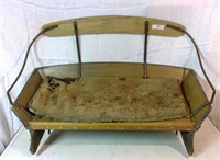 Antique Wagon Seat 40x20x17