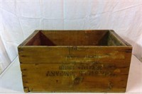 Wooden Box "the Steel Company Of Canada"