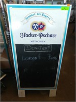 Hacker-Pschorr A-Frame Chalkboard Sign