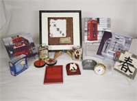 Men's Bureau Clocks, Canvas Prints, Flask & Decor