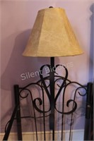 Black Wrought Iron Decorative Table Lamp