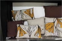 PC Earth Tones Cotton Toss Cushions, Two Sizes