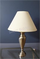 Stainless Steel Brush Single Table Lamp