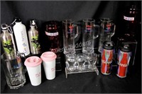 Beer Glasses,Ceramic Mugs & Coca Cola Travel Cups