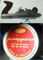 PLANEMASTER iron rabbet plane with fence, MADE IN