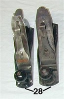 Pair of Stanley iron bench planes: #3 & #4