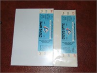 2 Toronto Bluejays 1977 Opening Day Game Tickets