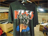 Vintage KISS 1996-97 Destroys Canada Tour Tshirt