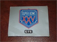 Superbowl Silver Anniversary Themed Art Cards