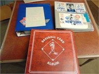 3 Baseball Binders - Various Cards